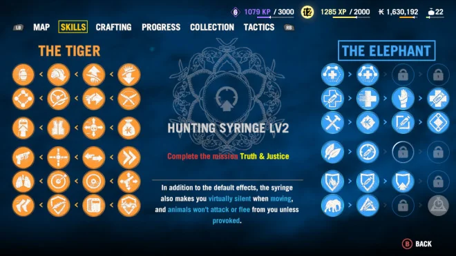 Upgrade skill tree Guerilla Far Cry 6