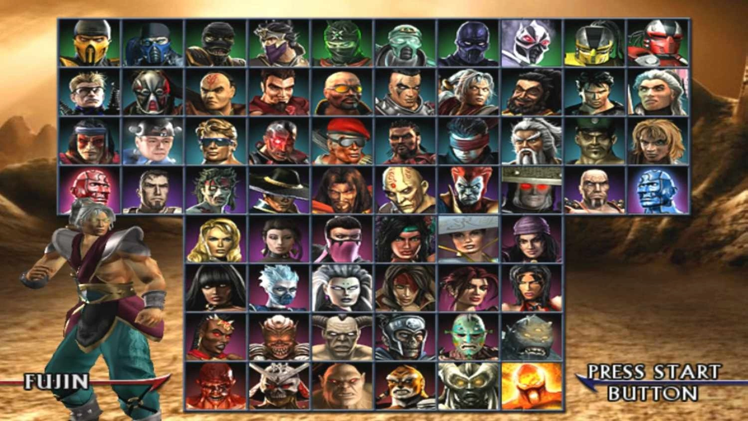 Karakter di Mortal Kombat Armageddon